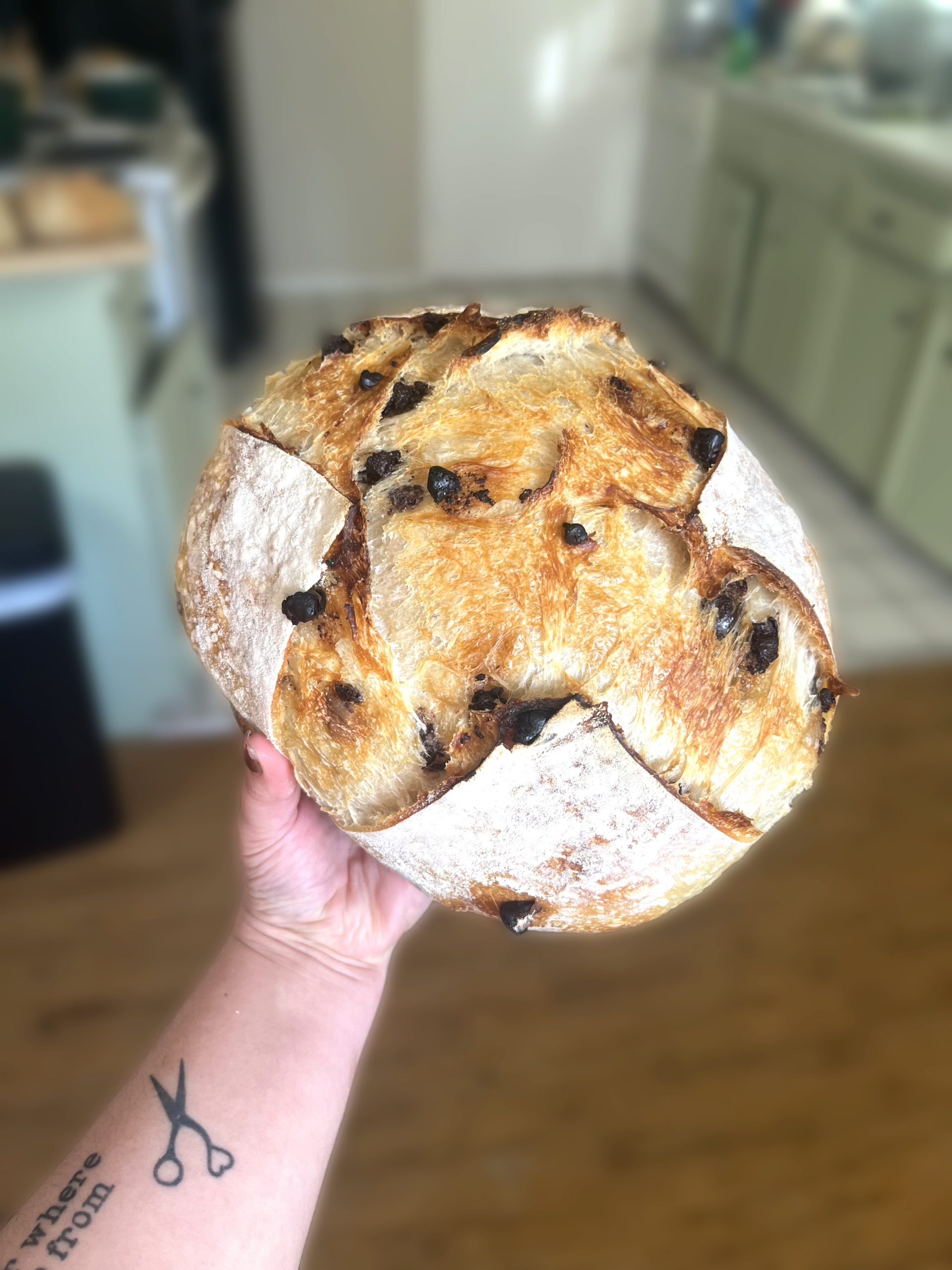 chocolate chip loaf, 