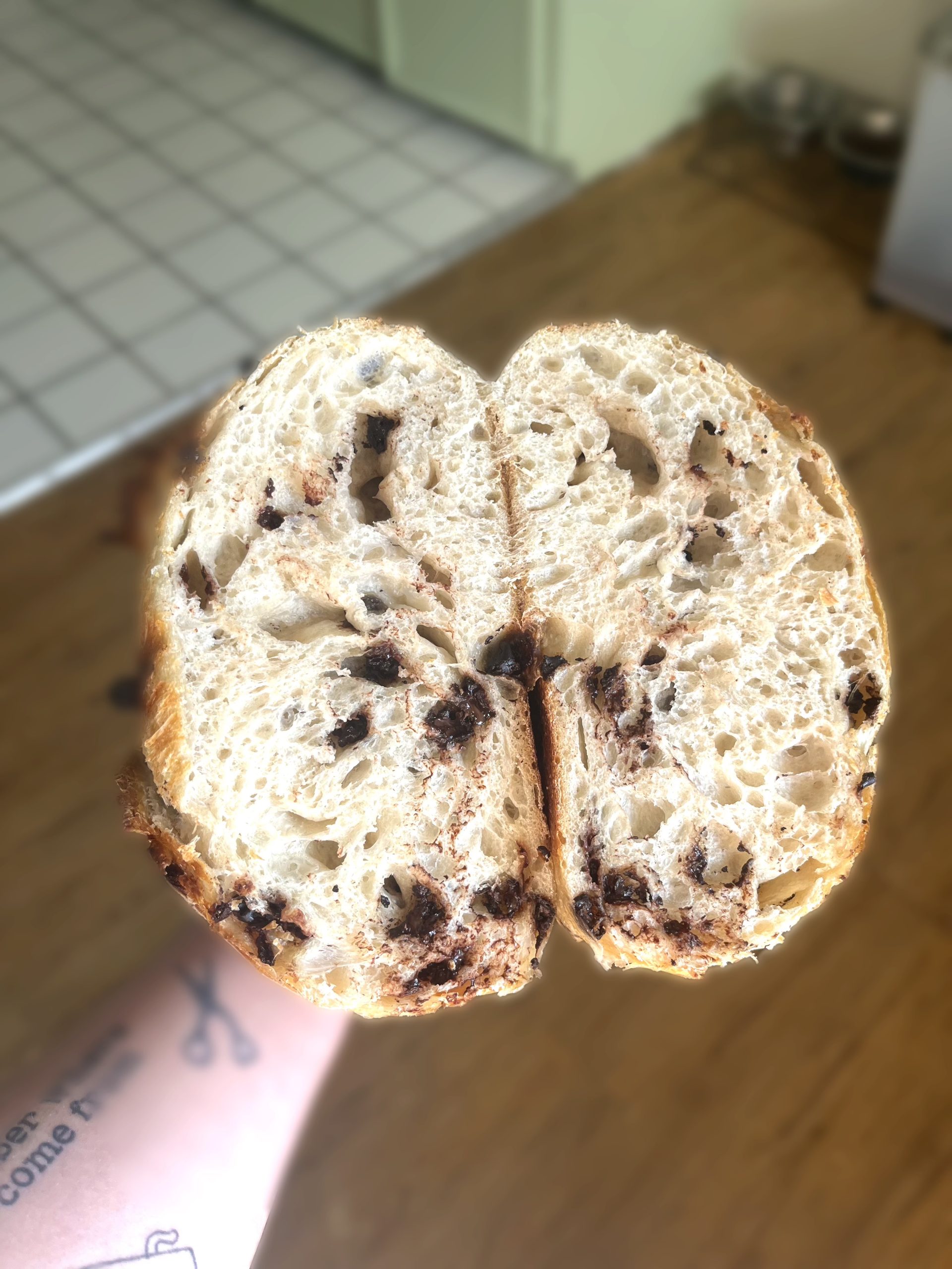 chocolate chip loaf,